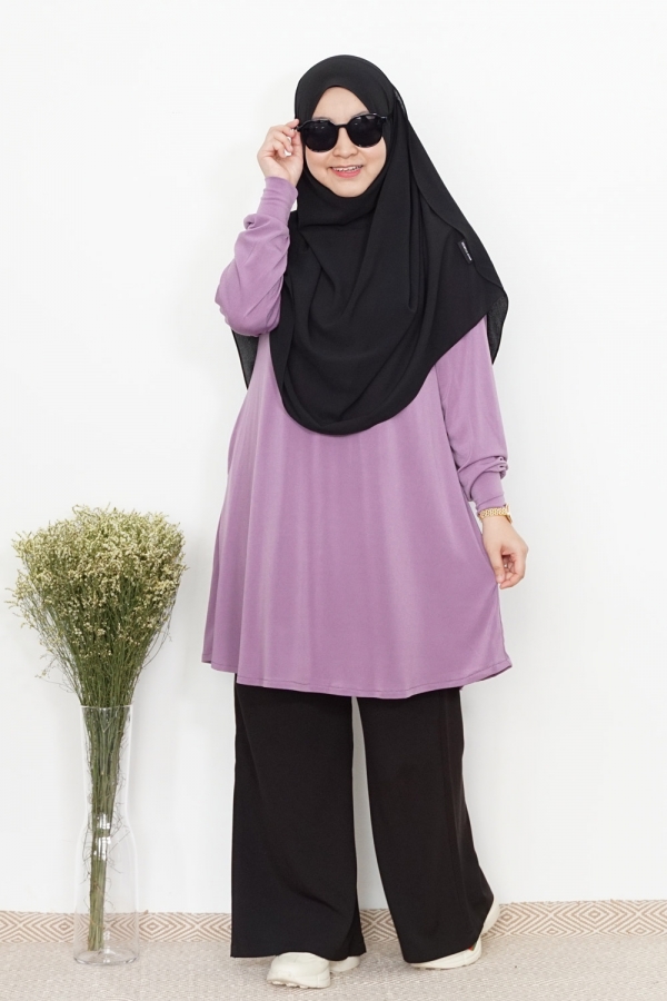 Xtra Luna Blouse - Purple Rosy